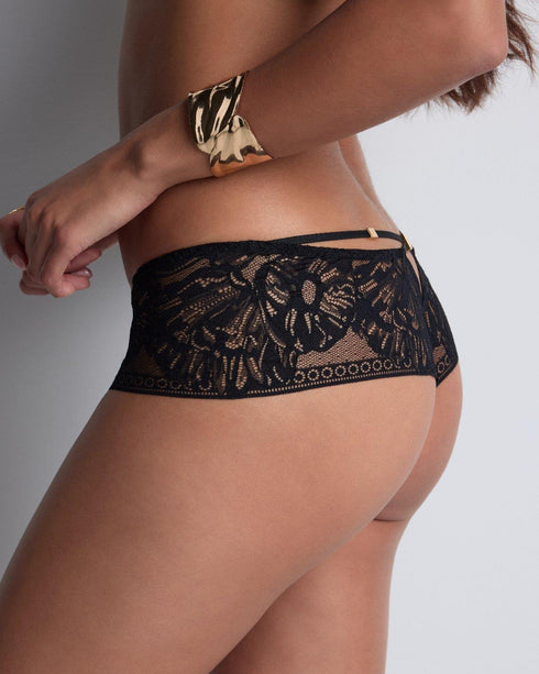 AUBADE Shorty LOVE SOUL Black